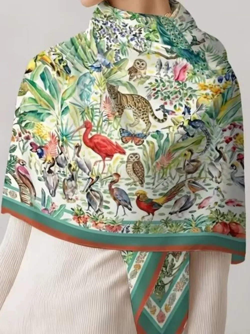 WELCOME TO THE JUNGLE SCARF